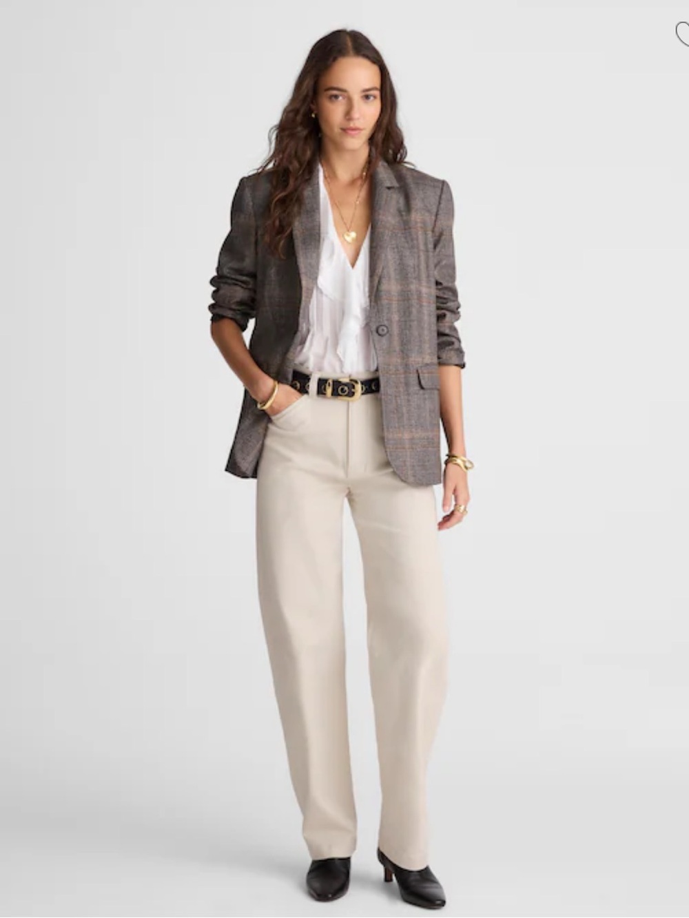 Madewell The Balloon Pant - Form GreyComfort Stretch